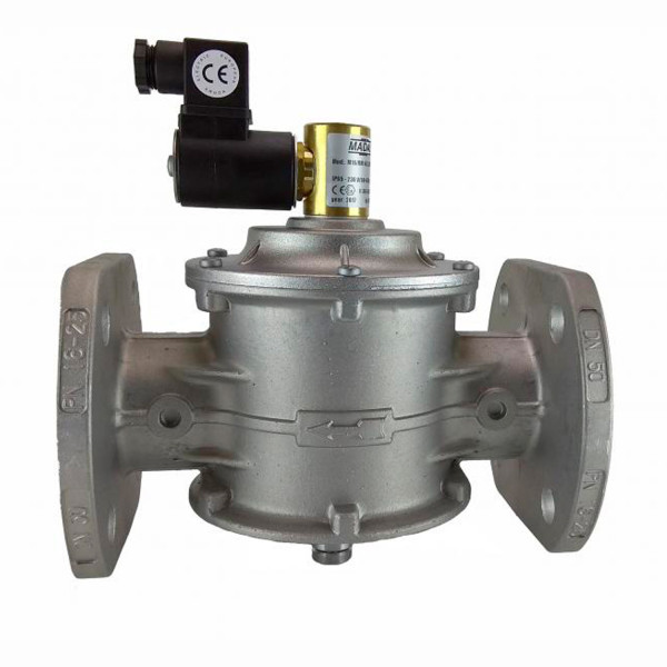 Клапан электромагнитный Madas нормально-открытый G 1 1/2" DN40 Т=-20…+60°С