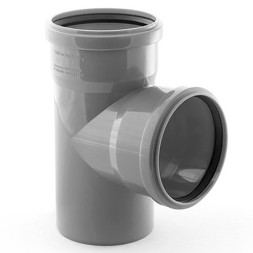 Тройник канализационный внутренний Magnaplast HTplus 110х110х110 мм 45°