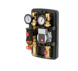 Насосная группа Flamco Meibes для теплоснабжения MeiFlow Top S UC-CS DN25, прямая с насосом Grundfoss UPM3 Hybrid 25-70 со встроенным сепаратором шлама Flamco Clean Smart, Поколение 9