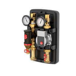Насосная группа Flamco Meibes для теплоснабжения MeiFlow Top S UC-CS DN25, прямая с насосом Grundfoss UPM3 Hybrid 25-70 со встроенным сепаратором шлама Flamco Clean Smart, Поколение 9