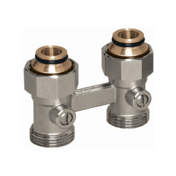 Узел нижнего подключения Flamco Meibes Simplex D2/50 прямой, 3/4", ВРх3/4"