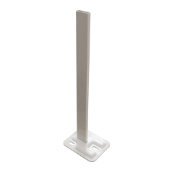 Напольный кронштейн H=800 мм (рад. 400-700) Quinn Radiators/QRL