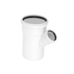 Трійник Rehau Raupiano Plus 110х50 мм 45°