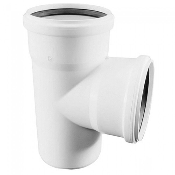 Тройник Rehau Raupiano Plus 110х110 мм 87°