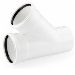 Трійник Rehau Raupiano Plus 110х110 мм 45 °