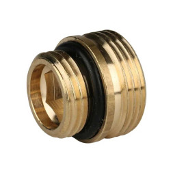 Ниппель с внешней резьбой Rehau 1/2"х3/4" евроконус