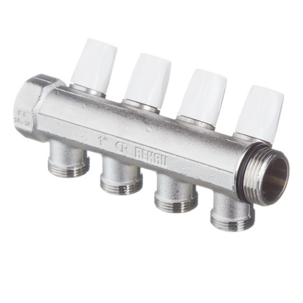 Распределительный коллектор Rehau MX G1 4 отвода G 3/4