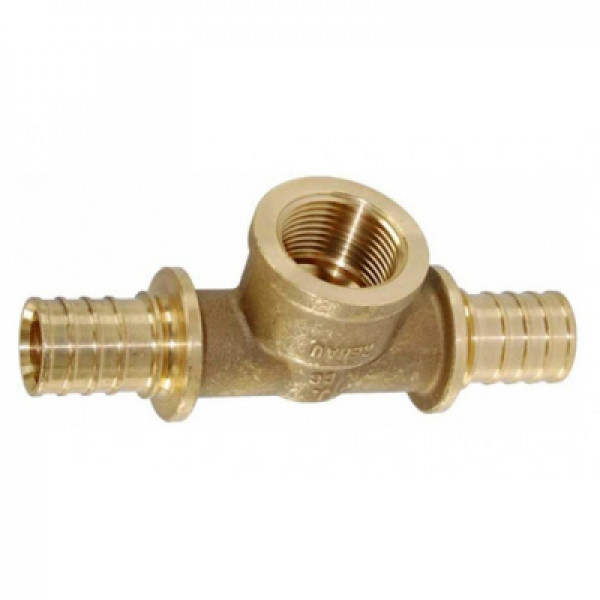 Тройник Rehau RAUTITAN RX+ (красная латунь) 20 – 20 - R 3/4