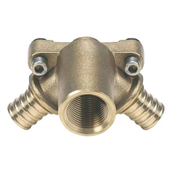 Угольник Rehau RAUTITAN настенный проходной 20/20 х Rp 1/2"