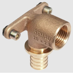 Уголок настенный Rehau RAUTITAN RX+ для монтажа элементов 16 - Rp 1/2 x 56