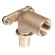 Уголок Rehau RAUTITAN RX+ настенный длинный 16 - Rp1/2