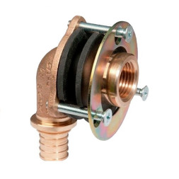 Уголок Rehau RAUTITAN RX+ настенный для ДСП 16 - Rp 1/2 x 55