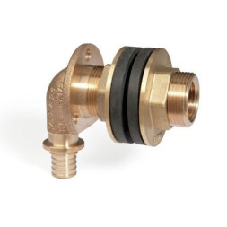 Кутник Rehau RAUTITAN RX+ настінний для підключення бачка, що змиває 16 - RP 1/2x18
