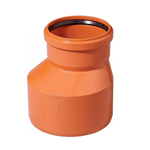 Эксцентричный переходник (наружная канализация) Ø200-315 PVC (Ral 8023) REDI s.p.a.