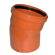 Колено (наружная канализация) Ø250 15° PVC (Ral 8023) REDI s.p.a.