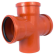 Крестовина (наружная канализация) Ø110 87° PVC (Ral 7037) REDI s.p.a.