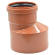Эксцентричный переходник (наружная канализация) Ø125-200 PVC (Ral 8023) REDI s.p.a.