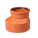 Переходник эксцентричный (внешняя канализация) Ø160-250 PVC (Ral 8023) REDI s.p.a.