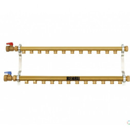 Коллектор распределительный Rehau Rautherm S на 12 контуров 3/4" HKV 12