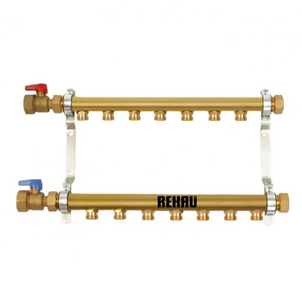 Коллектор распределительный Rehau Rautherm S на 7 контуров 3/4" HKV 7