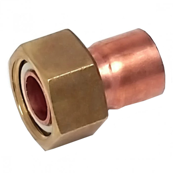 Накидная гайка медная Sanha 18 х 1/2"