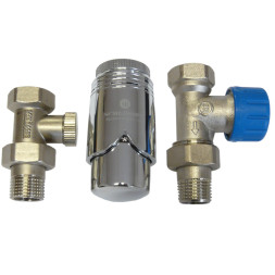 Комплект радиаторный Schlosser прямой 8,   GZ 1/2 x GW 1/2