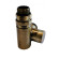 Клапан обратного потока Schlosser Combi Plus осевой правый GZ1/2x15mm Cu античная латунь
