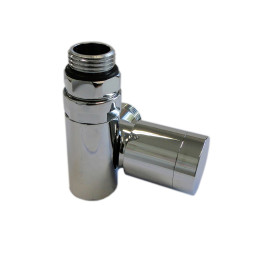 Клапан з ручним регулюванням Schlosser Combi Plus осьовий правий GZ1/2x15mm Cu хром