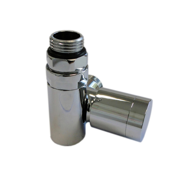 Клапан з ручним регулюванням Schlosser Combi Plus осьовий правий GZ1/2x15mm Cu хром