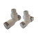Комплект с ручной регулировкой Schlosser Elegant прямой GZ1/2 x 16x2mm PEX белый-хром