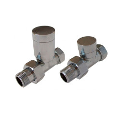 Комплект с ручной регулировкой Schlosser Elegant прямой GZ1/2x15mm Cu сталь