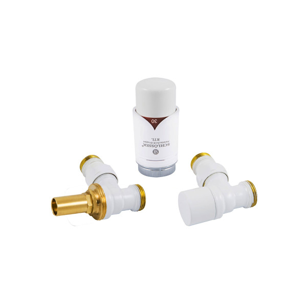 Комплект Schlosser Elegant RTL угловой GZ1/2xGW1/2 белый