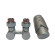 Комплект эксклюзивных узлов Schlosser угловой GZ3/4 x M22х1,5 термоголовка Brillant, 2 шт ниппеля, сатин