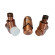 Комплект термостатический Schlosser Exclusive угловой GZ1/2 х GW1/2 античная медь
