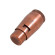 Термостатическая головка Schlosser MINI, M30x1,5 античная медь