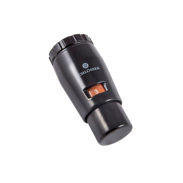 Термостатическая головка Schlosser MINI, M30х1,5 черная