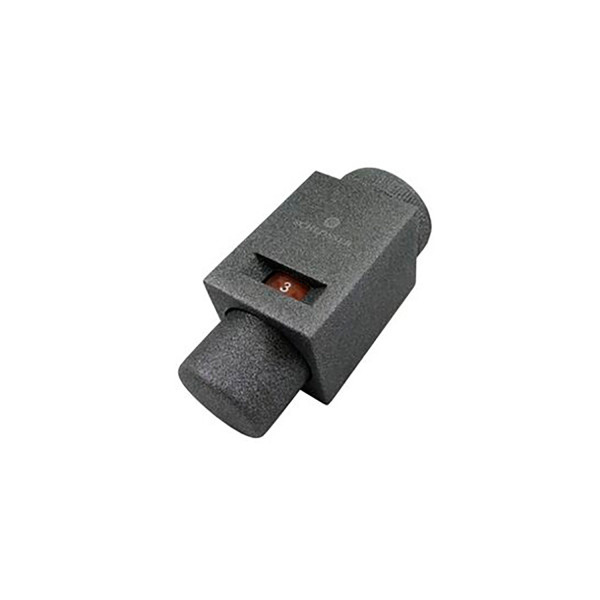 Термостатическая головка Schlosser MINI Square M30x1,5 античная латунь