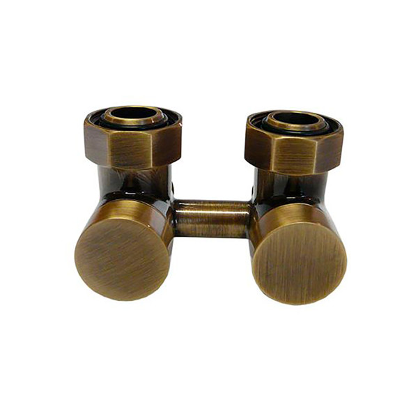 Узел подключения Schlosser эксклюзивный, прямой GZ3/4 x M22х1,5 античная латунь