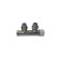 Вузол Schlosser Duo-plex 3/4 x M22х1,5 кутовий правий, сталь
