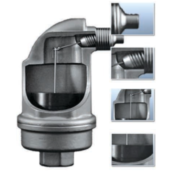 Автоматический воздухоотводчик Air Vent-DN15 (1/2'') 110*C/10bar Termojet
