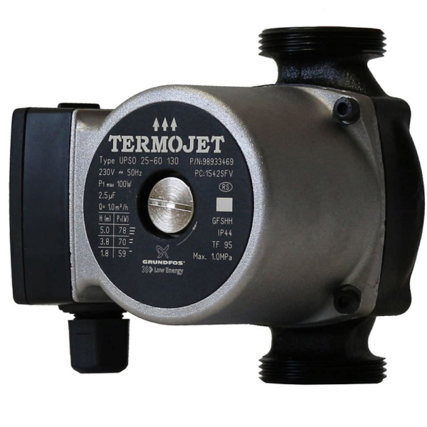 Циркуляційний насос Grundfos UPSO25-65 Termojet 1 1/2", 180 мм