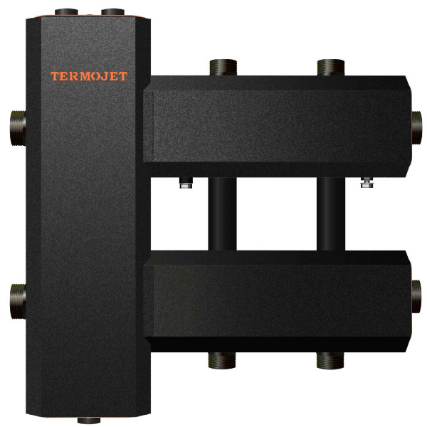 Колектор з гідрострілкою Termojet Mini КГС22ВН125 (150), в кожусі, 2+1 контурів