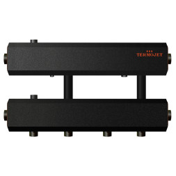 Коллектор Termojet К22Н125(200) 72 kW, без изоляции, 2+1 контуров, выходы вниз