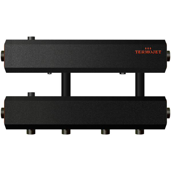 Коллектор Termojet К22Н150(300) 175 kW, без изоляции, 2+1 контуров, выходы вниз