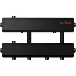Коллектор Termojet К22Н150(300) 175 kW, в кожухе, 2+1 контуров, выходы вниз