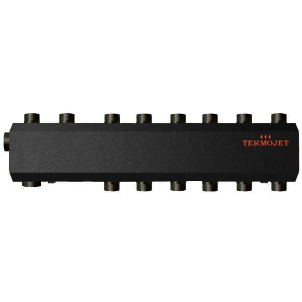 Колектор Termojet К41В125 72 kW, в кожусі, 4+3 контури, виходи вгору