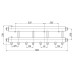 Коллектор Termojet К42Н125(200) 72 kW, в кожухе, 4+1 контуров, выходы вниз