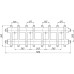 Коллектор Termojet К42ВН125(200) 72 kW, в кожухе, 4+1 контуров, выходы вверх и вниз