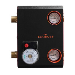 Насосная группа для подключения бойлера Termojet НГ-67 200л 1", под насос с базой 130 мм