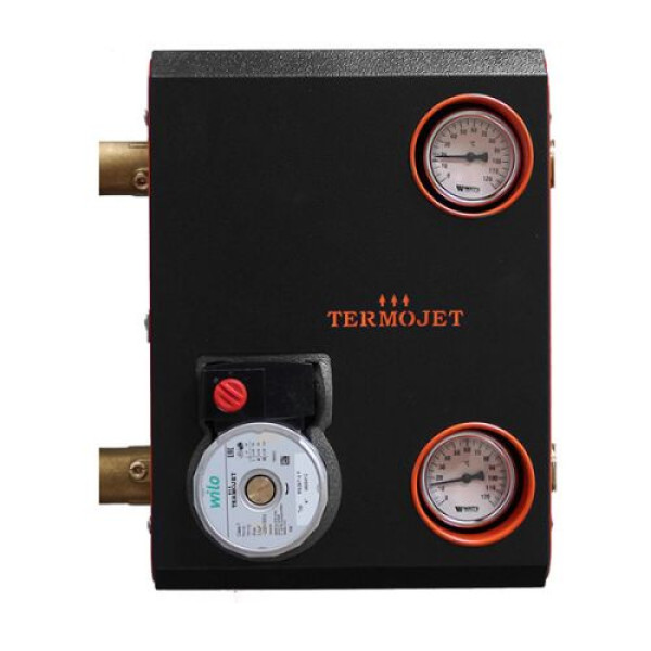 Насосная группа для подключения бойлера Termojet НГ-67 200л 1", под насос с базой 130 мм